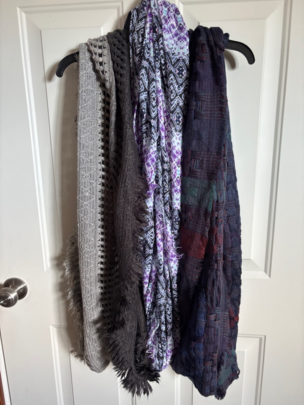 Three beautiful women’s scarves